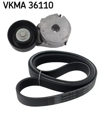 V formos rumbuotas diržas, komplektas SKF VKMA 36110