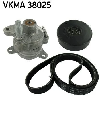 V formos rumbuotas diržas, komplektas SKF VKMA 38025