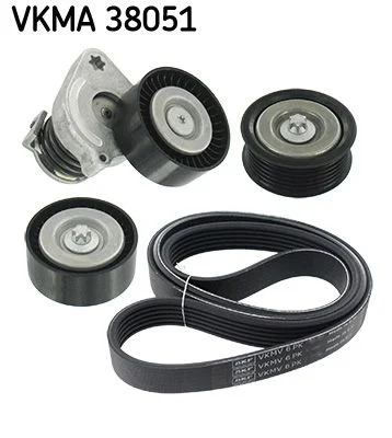 V-ribbed Belt Set SKF VKMA 38051