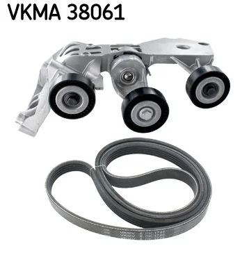 V formos rumbuotas diržas, komplektas SKF VKMA 38061