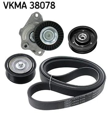 Sada klinových rebrovaných pásov SKF VKMA 38078