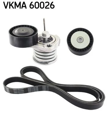 V formos rumbuotas diržas, komplektas SKF VKMA 60026