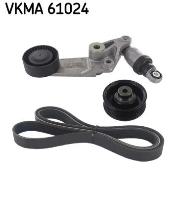 V formos rumbuotas diržas, komplektas SKF VKMA 61024