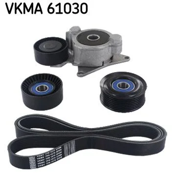 V formos rumbuotas diržas, komplektas SKF VKMA 61030