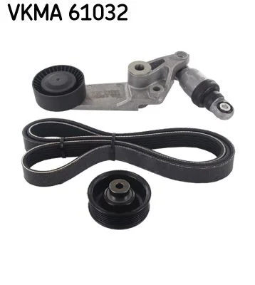 V formos rumbuotas diržas, komplektas SKF VKMA 61032