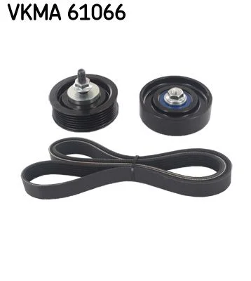 V formos rumbuotas diržas, komplektas SKF VKMA 61066