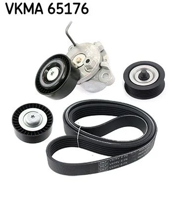 V formos rumbuotas diržas, komplektas SKF VKMA 65176