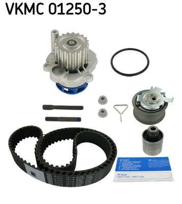 Vandens siurblio ir paskirstymo diržo komplektas SKF VKMC 01250-3