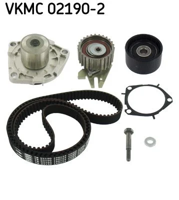 Vandens siurblio ir paskirstymo diržo komplektas SKF VKMC 02190-2