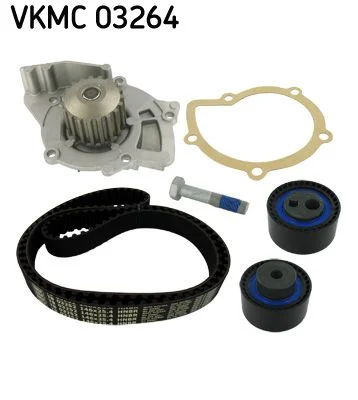 Vandens siurblio ir paskirstymo diržo komplektas SKF VKMC 03264