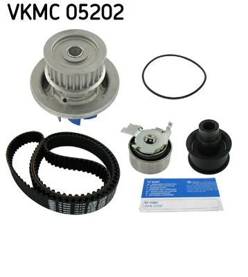 Vandens siurblio ir paskirstymo diržo komplektas SKF VKMC 05202