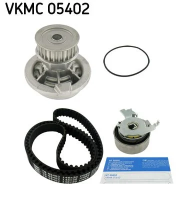 Vandens siurblio ir paskirstymo diržo komplektas SKF VKMC05402
