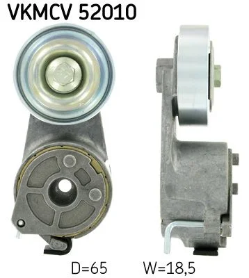 Napínač remeňa, klinový rebrovaný remeň SKF VKMCV 52010