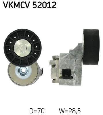 Napínač remeňa, klinový rebrovaný remeň SKF VKMCV 52012
