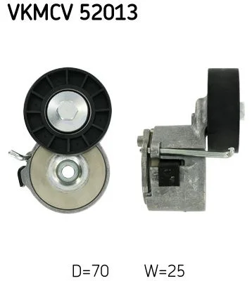 Belt Tensioner, V-ribbed belt SKF VKMCV 52013