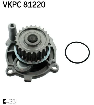 Water Pump, engine cooling SKF VKPC 81220