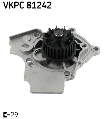 Vodné čerpadlo, chladenie motora SKF VKPC 81242