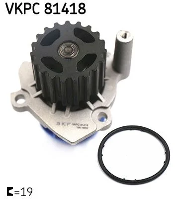Vodné čerpadlo, chladenie motora SKF VKPC 81418