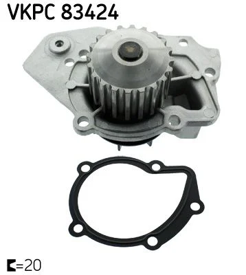 Vodné čerpadlo, chladenie motora SKF VKPC 83424