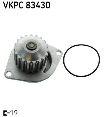 Vodné čerpadlo, chladenie motora SKF VKPC 83430