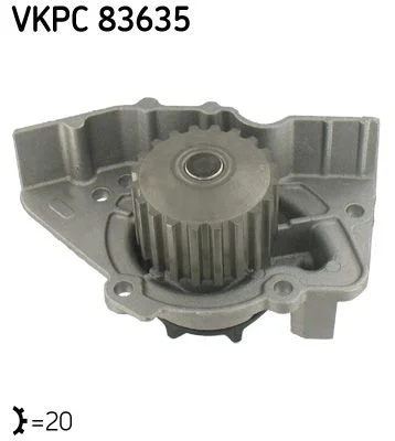 Vodné čerpadlo, chladenie motora SKF VKPC 83635