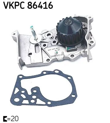 Vodné čerpadlo, chladenie motora SKF VKPC 86416