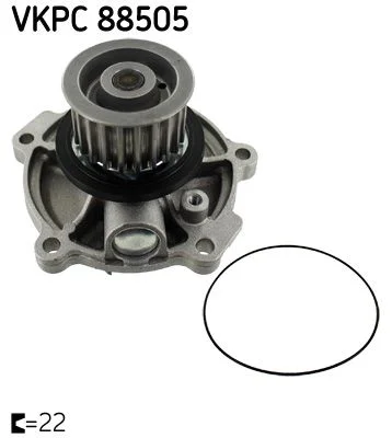 Vodné čerpadlo, chladenie motora SKF VKPC 88505