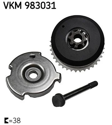 Skirstomojo veleno reguliatorius SKF NAPINACZE POMPY VKM983031