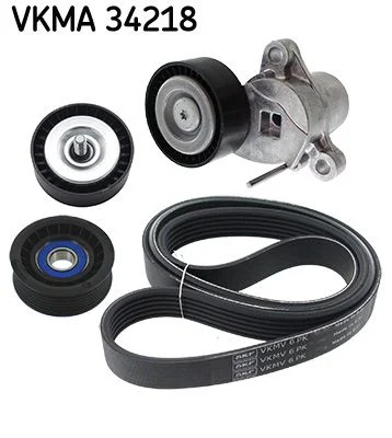 V formos rumbuotas diržas, komplektas SKF VKMA 34218
