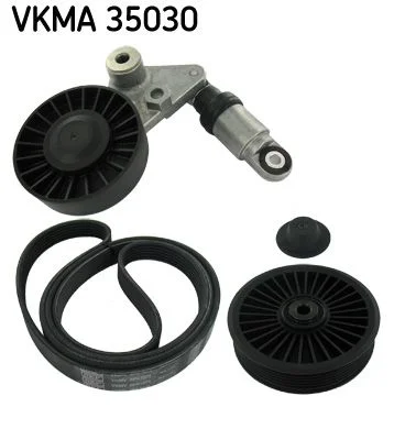 V formos rumbuotas diržas, komplektas SKF VKMA 35030