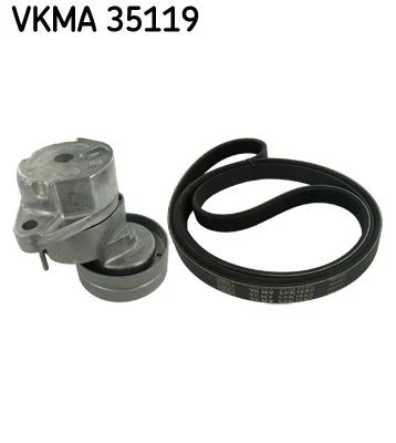 V formos rumbuotas diržas, komplektas SKF VKMA 35119