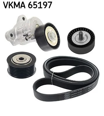 V formos rumbuotas diržas, komplektas SKF VKMA 65197