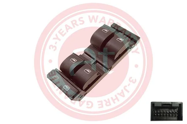 Spínač, ovládač okien at autoteile germany at11861