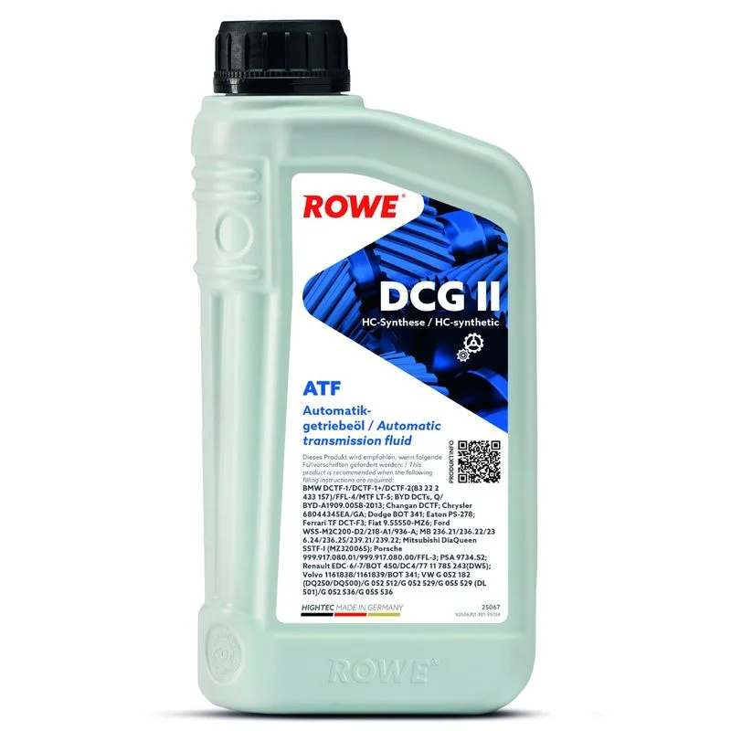 Oil, dual-clutch transmission HIGHTEC ATF DCG II ROWE 25067-0010-99