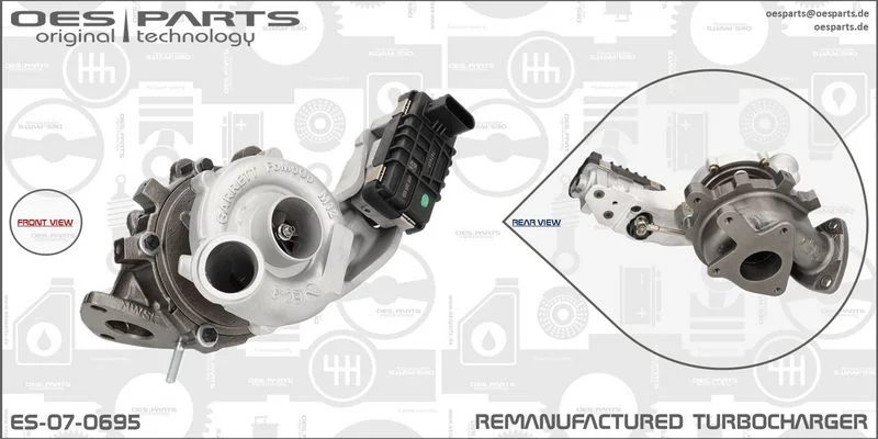Charger, charging (supercharged/turbocharged) OES Parts ES-07-0695