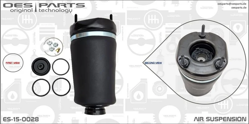 Pneumatinė spyruoklė, pakaba oes parts ES-15-0028