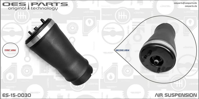 Pneumatinė spyruoklė, pakaba oes parts ES-15-0030