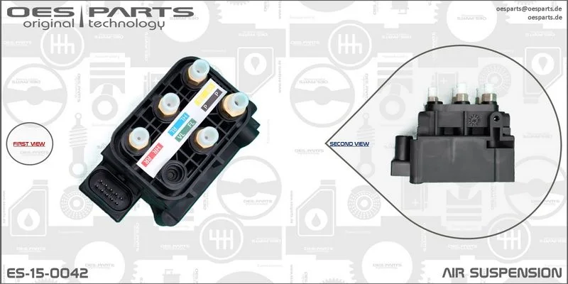 Vožtuvas, suspausto oro sistema OES PARTS ES-15-0042