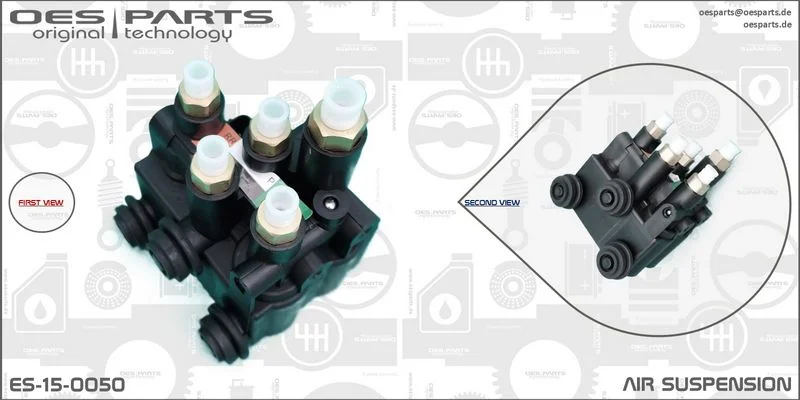 Vožtuvas, suspausto oro sistema oes parts ES-15-0050