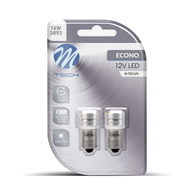 Bulb, licence plate light m-tech LB016W