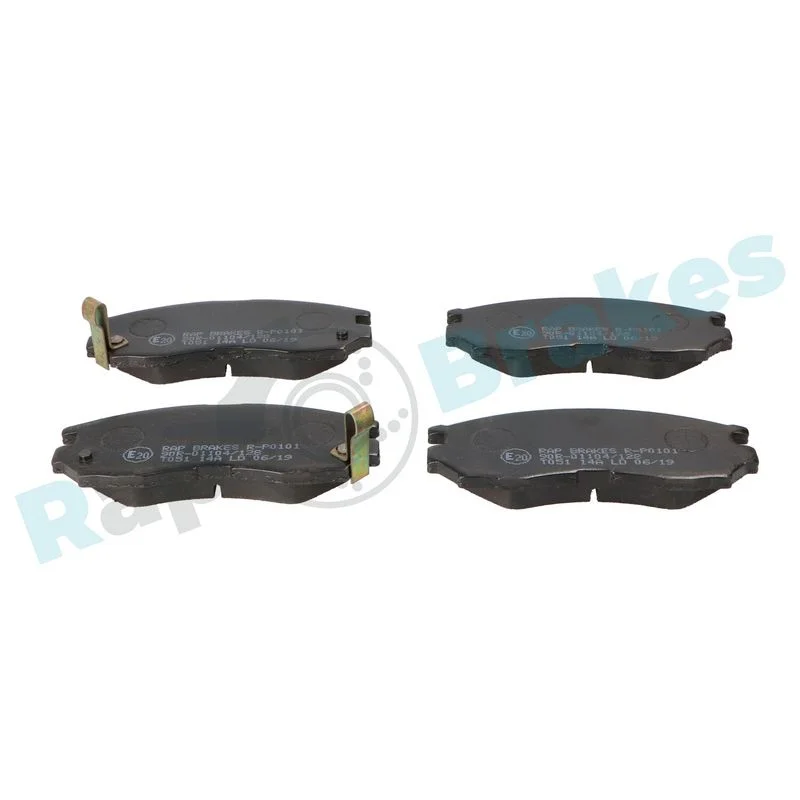 Brake Pad Set, disc brake RAP BRAKES R-P0101