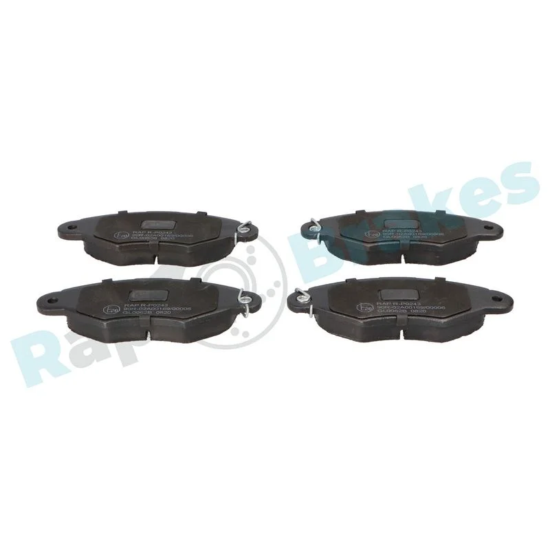 Brake Pad Set, disc brake RAP BRAKES R-P0243