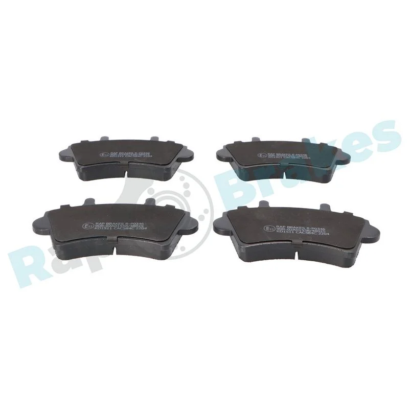 Brake Pad Set, disc brake RAP BRAKES R-P0346