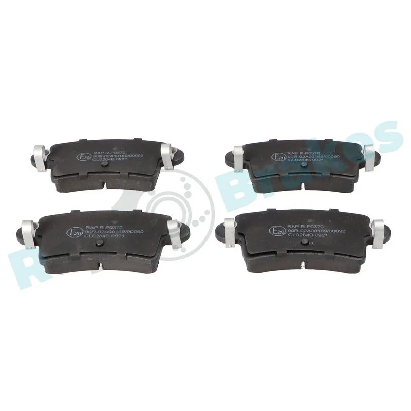Brake Pad Set, disc brake RAP BRAKES R-P0370