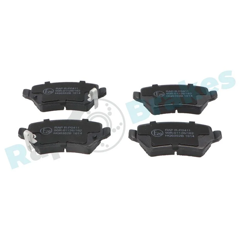 Brake Pad Set, disc brake RAP BRAKES R-P0411