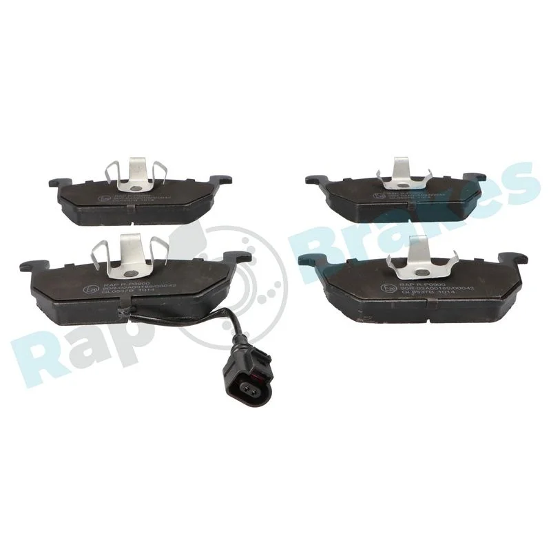 Brake Pad Set, disc brake RAP BRAKES R-P0900