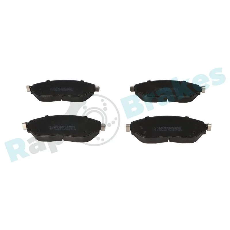 Brake Pad Set, disc brake RAP BRAKES R-P0912
