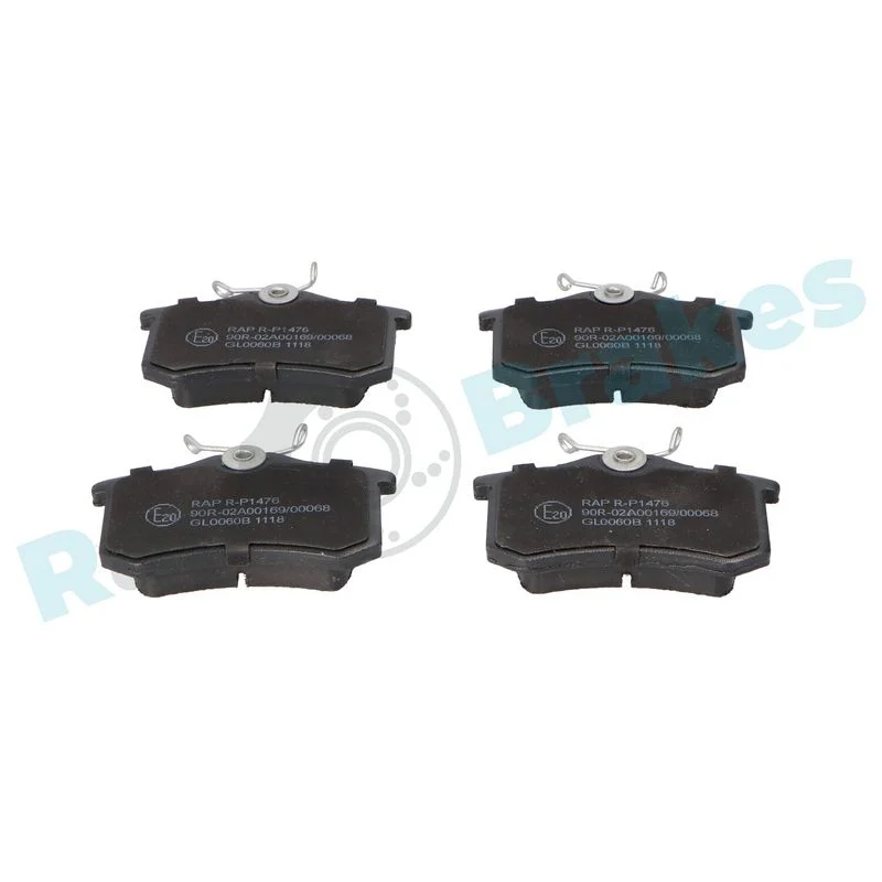 Brake Pad Set, disc brake RAP BRAKES R-P1476