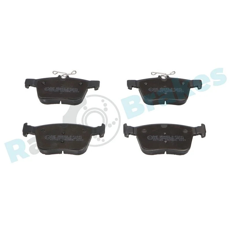 Brake Pad Set, disc brake RAP BRAKES R-P1641