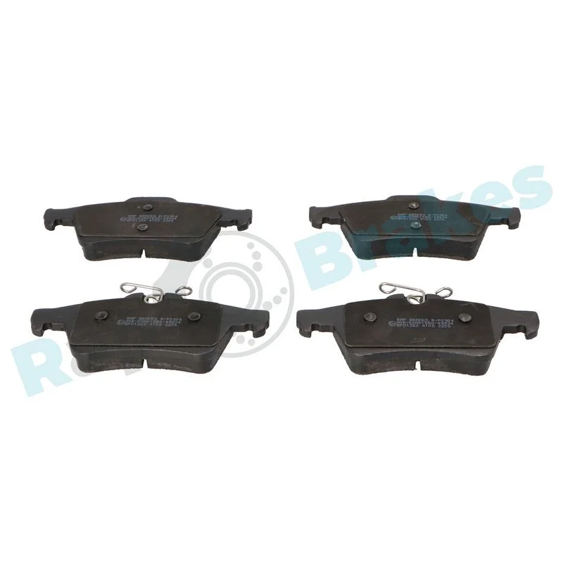 Brake Pad Set, disc brake RAP BRAKES R-P0904
